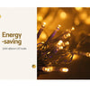 Jingle Jollys 6X3M Christmas Curtain Lights 600LED Warm White Deals499
