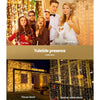 Jingle Jollys 6X3M Christmas Curtain Lights 600LED Warm White Deals499