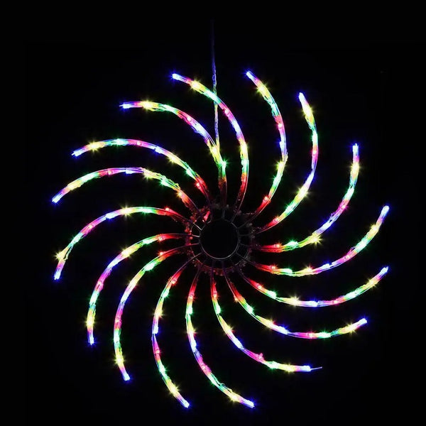 Jingle Jollys Christmas Motif Lights LED Spinner Light Waterproof Colourful Deals499
