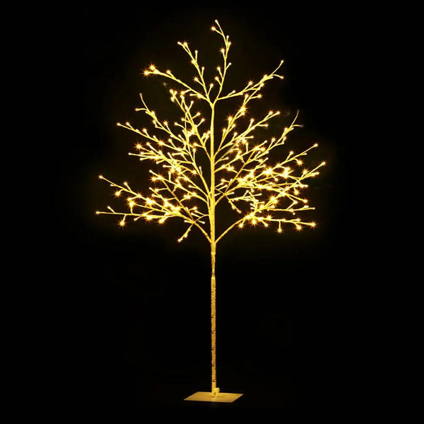 Jingle Jollys Christmas Tree 1.5M 304 LED Trees With Lights Warm White Deals499