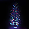 Jingle Jollys Christmas Tree 1.8M 176 LED Xmas Multicolour Lights Optic Fibre Deals499