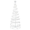 Jingle Jollys Christmas Tree 1.8M 320 LED Xmas Cold White Lights Optic Fibre Deals499