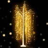 Jingle Jollys Christmas Tree 1.8M 360 LEDTrees With Lights Warm White Deals499