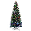 Jingle Jollys Christmas Tree 1.8M 6FT LED Xmas Multi Colour Lights Optic Fibre Deals499