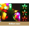 Jingle Jollys Christmas Tree 1.8M 6FT LED Xmas Multi Colour Lights Optic Fibre Deals499