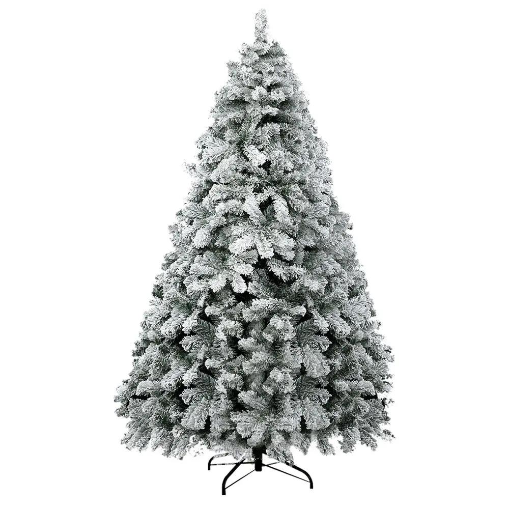 Jingle Jollys Christmas Tree 1.8M Xmas Trees Decorations Snowy 520 Tips Deals499