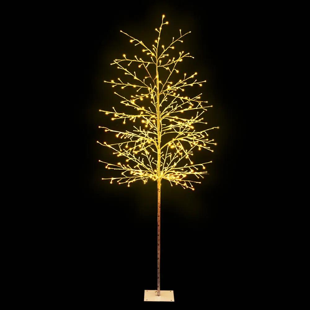 Jingle Jollys Christmas Tree 2.1M 480 LED Trees With Lights Warm White Deals499