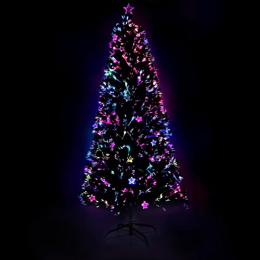 Jingle Jollys Christmas Tree 2.1M LED Xmas trees with Lights Multi Colour Deals499