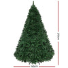 Jingle Jollys Christmas Tree 2.1M Xmas Tree with 2800 LED Lights Multi Colour Deals499