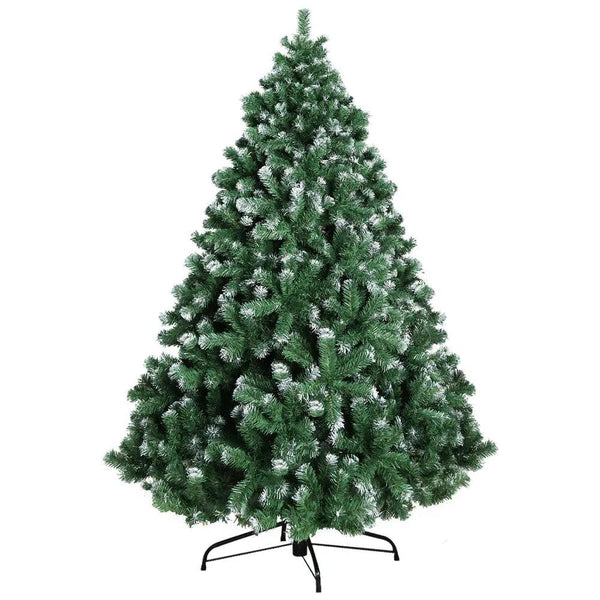 Jingle Jollys Christmas Tree 2.1M Xmas Trees Decorations Snowy 1250 Tips Deals499