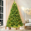 Jingle Jollys Christmas Tree 2.4M With 1488 LED Lights Warm White Green Deals499