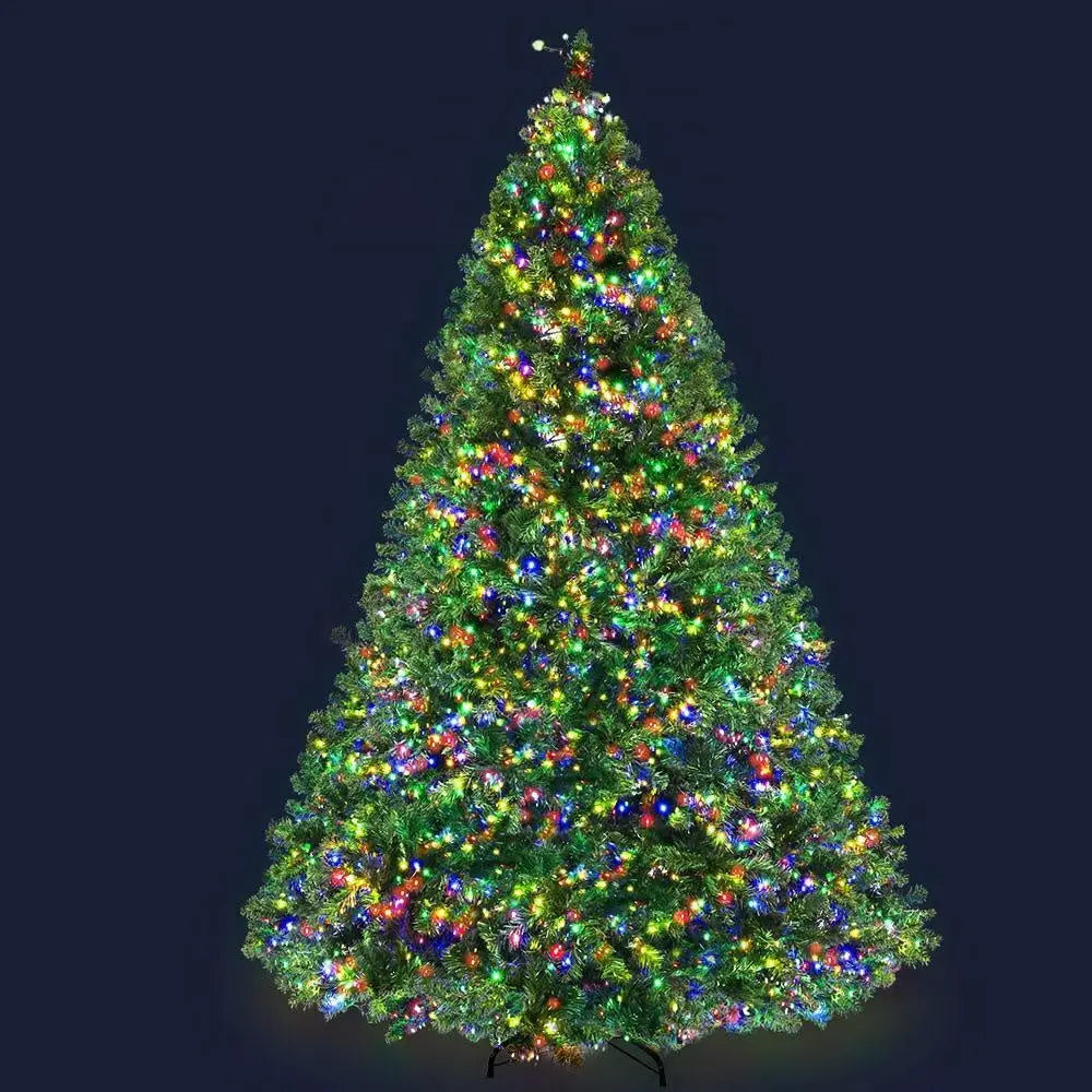 Jingle Jollys Christmas Tree LED 2.4M 8FT Xmas Decorations Green Home Decor Deals499