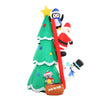 Jingle Jollys Inflatable Christmas Tree Santa 1.8M Decorations Outdoor LED Light Deals499