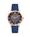 Juicy Couture Rose Gold Analog Fashion Watch with Rhinestone Facing One Size Women from Juicy Couture at Deals499