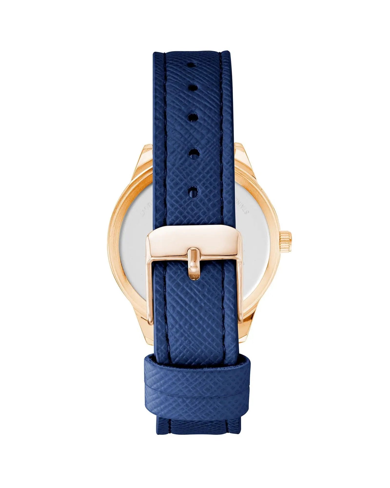 Juicy Couture Rose Gold Analog Fashion Watch with Rhinestone Facing One Size Women from Juicy Couture at Deals499