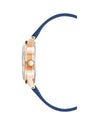 Juicy Couture Rose Gold Analog Fashion Watch with Rhinestone Facing One Size Women from Juicy Couture at Deals499
