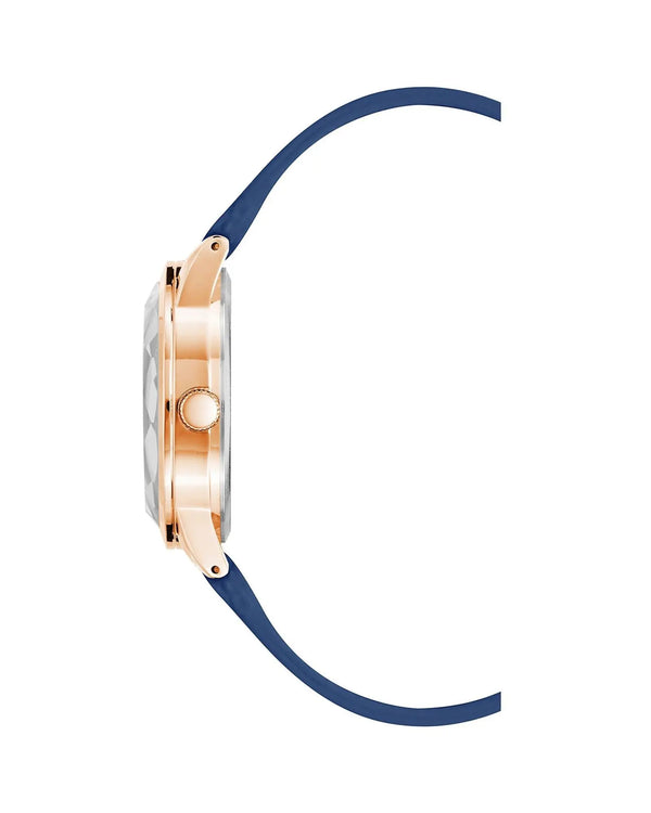 Juicy Couture Rose Gold Analog Fashion Watch with Rhinestone Facing One Size Women from Juicy Couture at Deals499