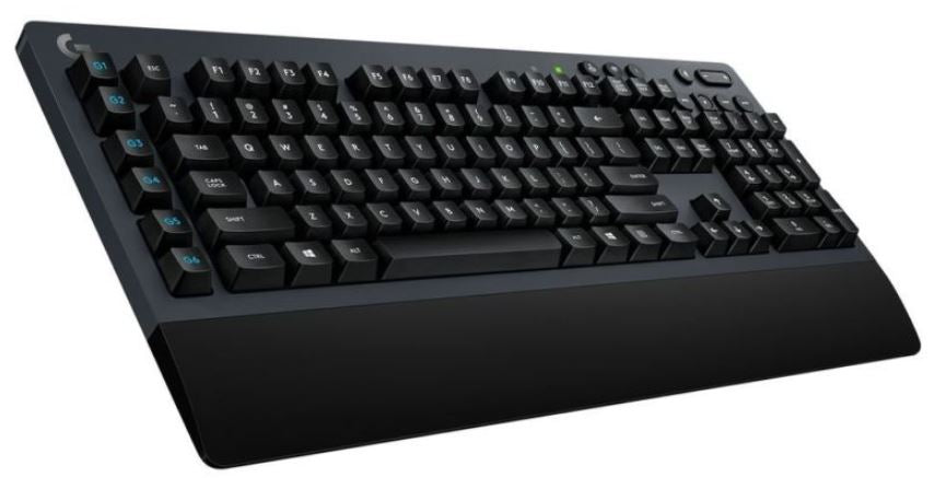 LOGITECH G613 Wireless Mechanical Gaming Keyboard Romer-G Switches Programmable G-Keys Connect to Multiple Devices via USB Receiver & Bluetooth LOGITECH