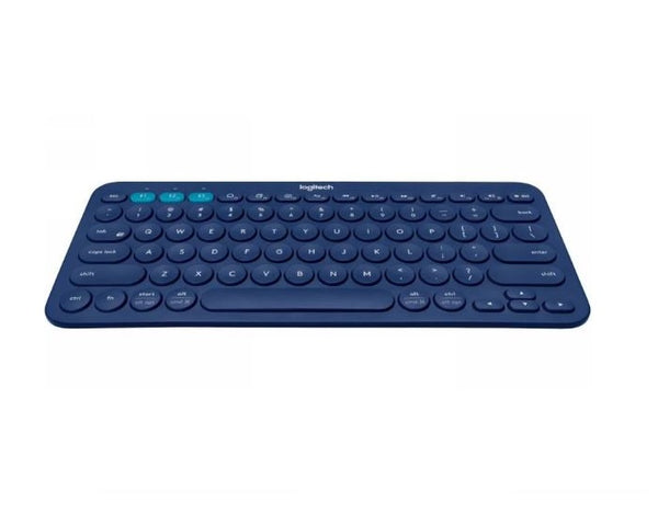 LOGITECH K380 Multi-Device Bluetooth Keyboard Blue Take-to-type Easy-Switch wireless10m Hotkeys Switch 1year Warranty LOGITECH