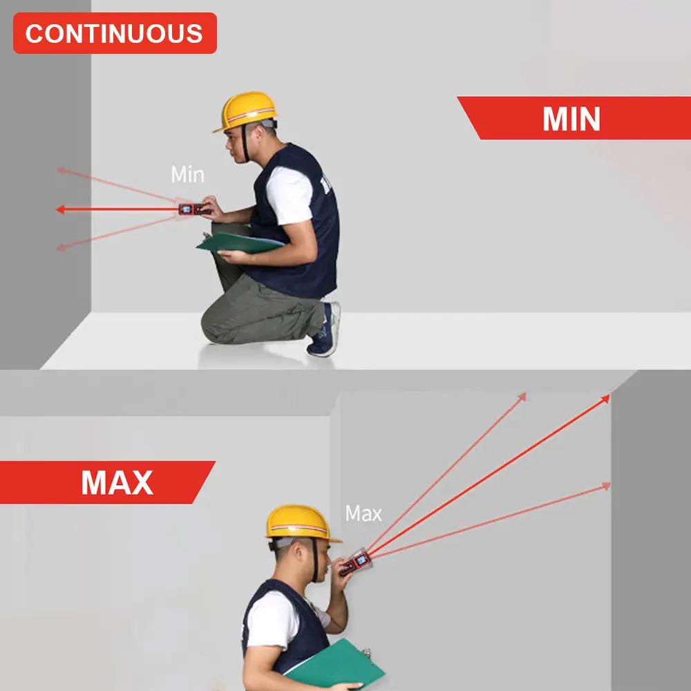 KEAMYA 40m Laser Distance Measurer Meter Range Finder Area Volume Digital Deals499