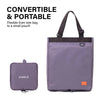 KOELE Purple Shopper Bag Tote Bag Foldable Travel Laptop Grocery KO-SHOULDER Deals499