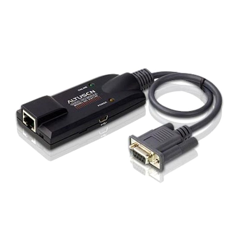 ATEN KVM Cable Adapter with RJ45 to Serial Console to suit KN21xxV, KN41xxV, KN21xx, KN41xx, KM series ATEN