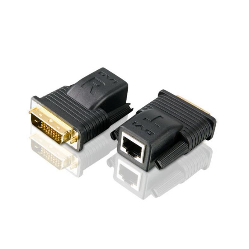 ATEN Video Extender DVI via Cat 5, Up to 1080P@15m & 1080i@20m, Non-Powered, Supports Hot-Plugging, ATEN