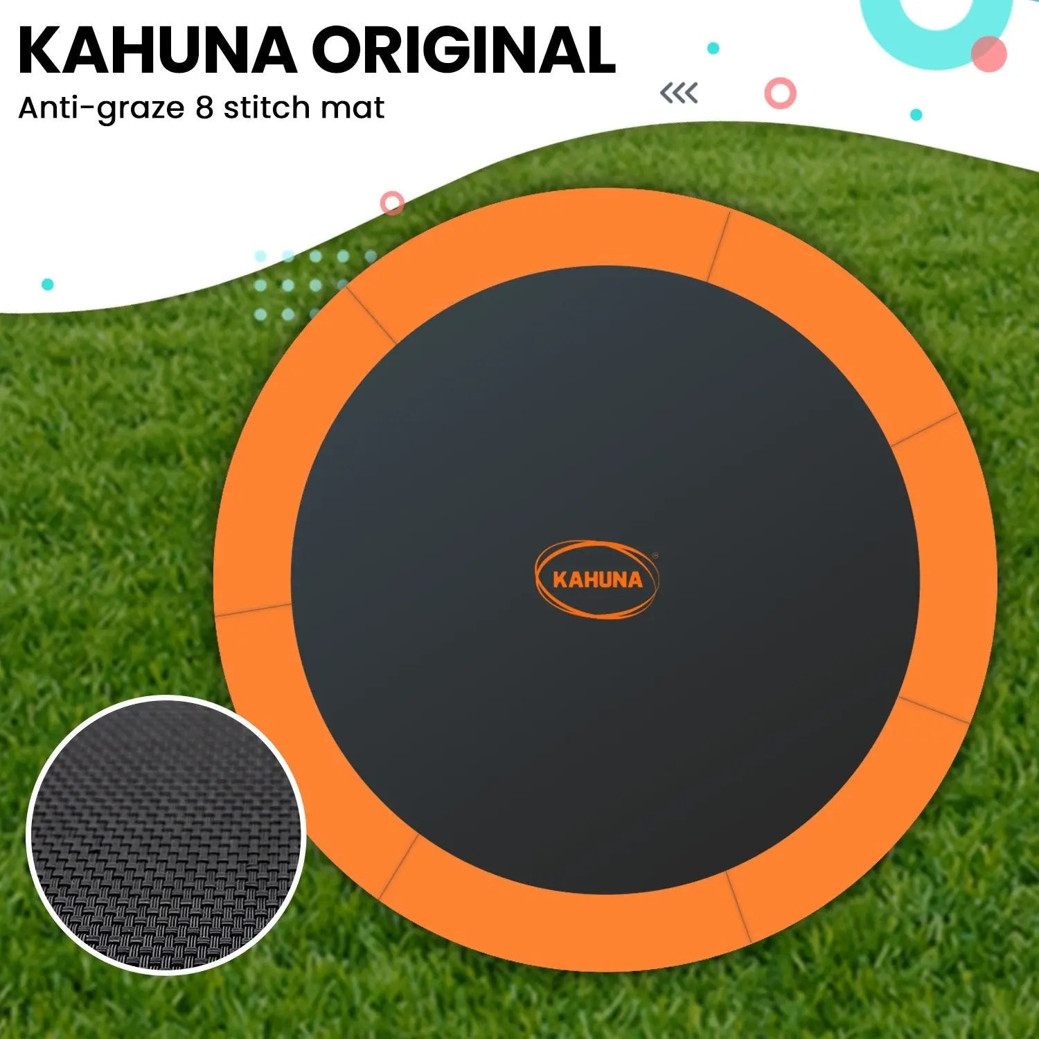 Kahuna Twister 14ft Springless Trampoline Outdoor Kids Safety Net Pad Mat from Deals499 at Deals499
