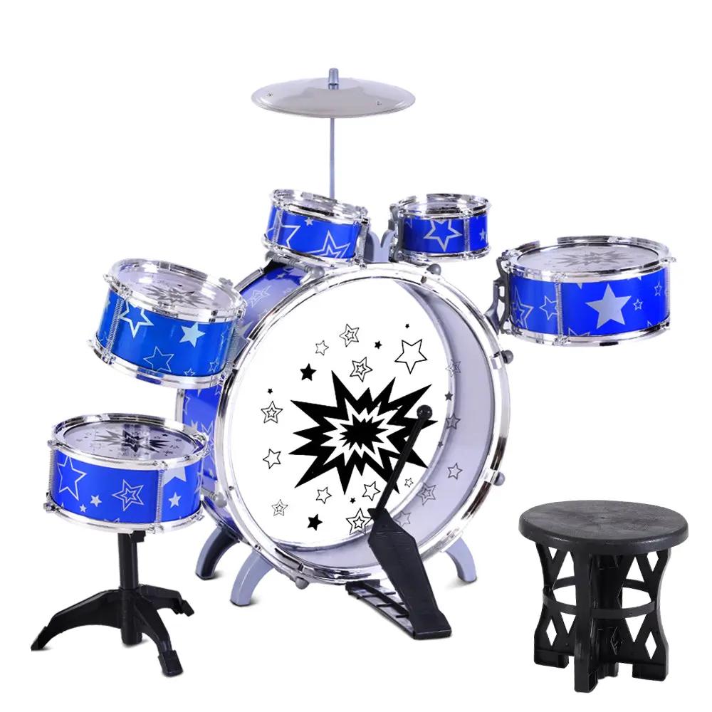Keezi 11 Piece Kids Drum Set Deals499