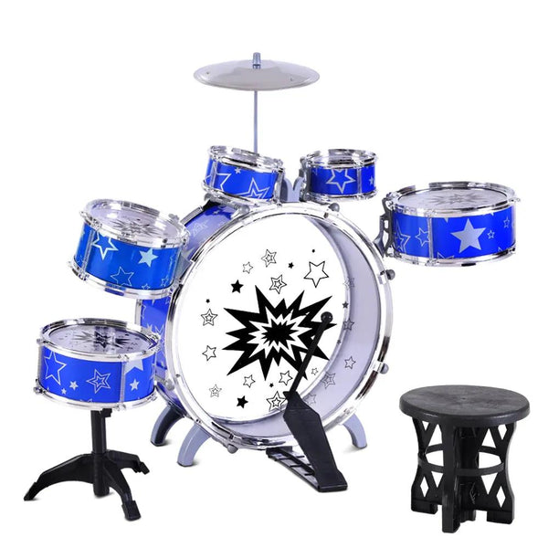 Keezi 11 Piece Kids Drum Set Deals499