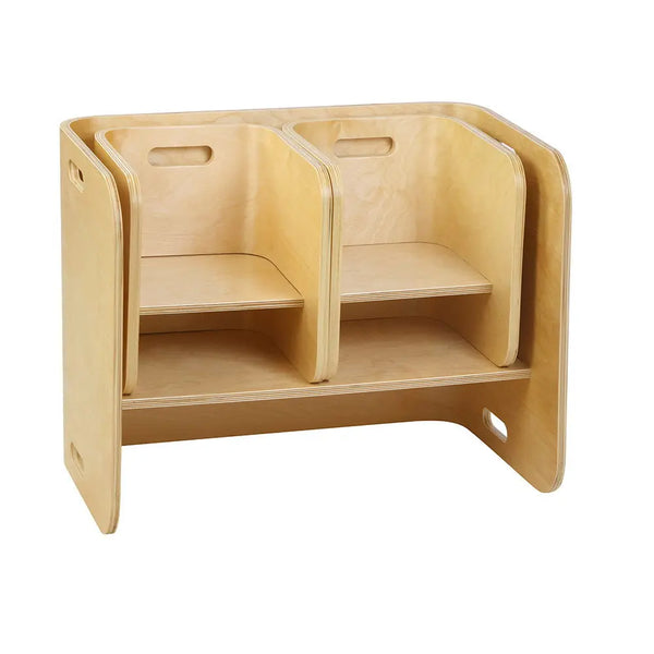 Keezi 3 PC Nordic Kids Table Chair Set Beige Desk Activity Compact Children Deals499
