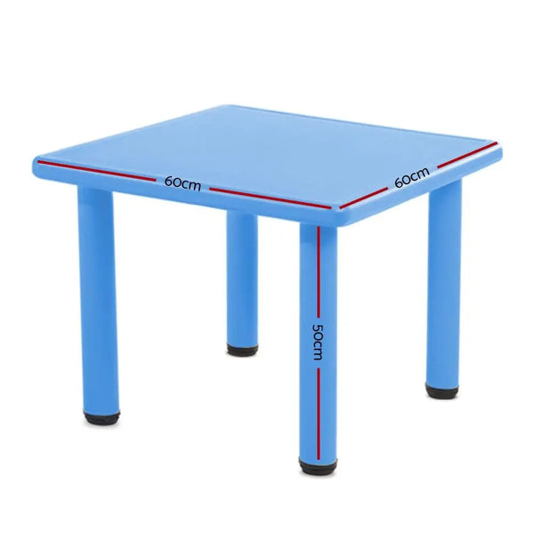 Keezi 60X60CM Kids Children Painting Activity Study Dining Playing Desk Table Deals499
