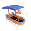 Keezi Boat-shaped Canopy Sand Pit Deals499