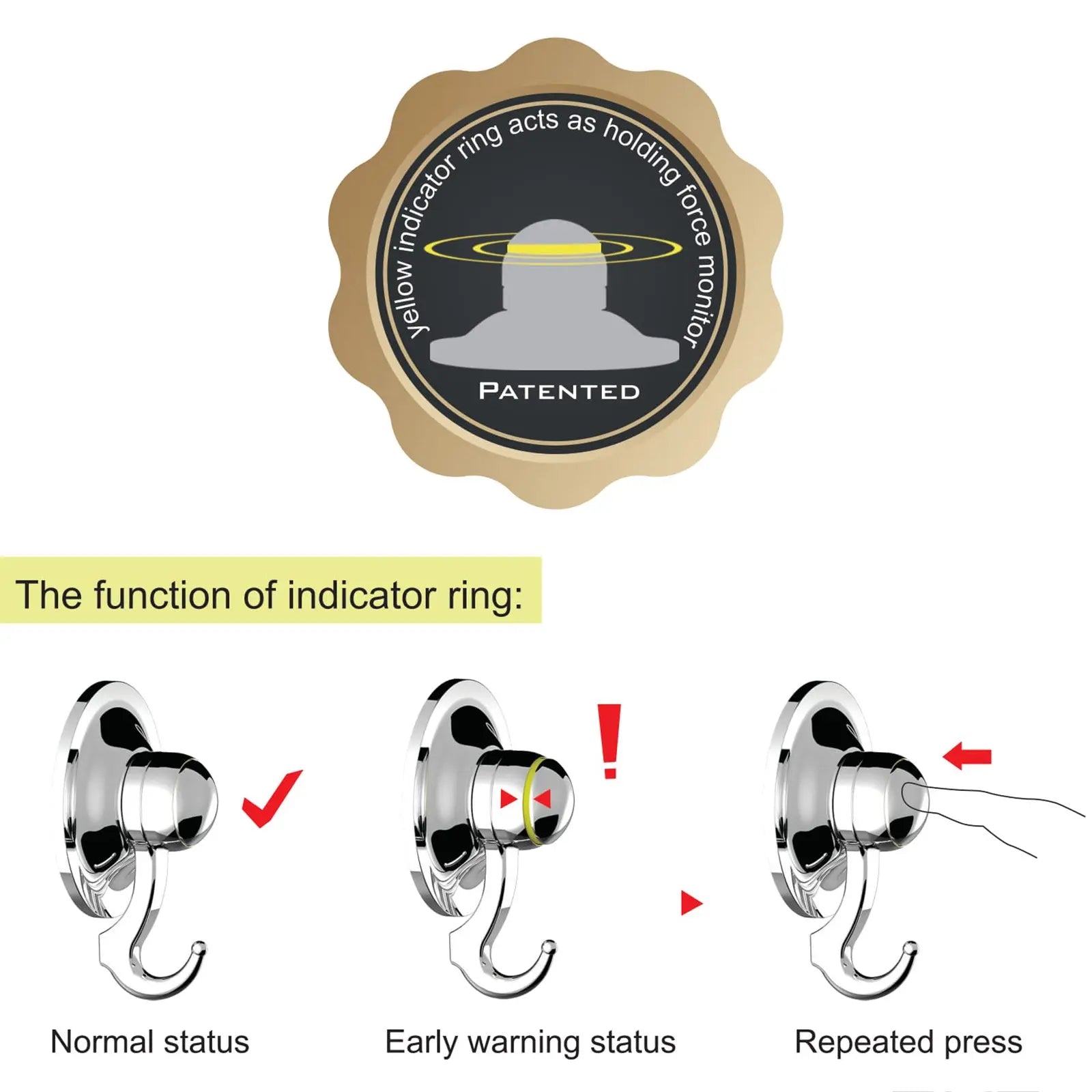 KiahLoc White Toilet Roll Holder Removable Suction Deals499