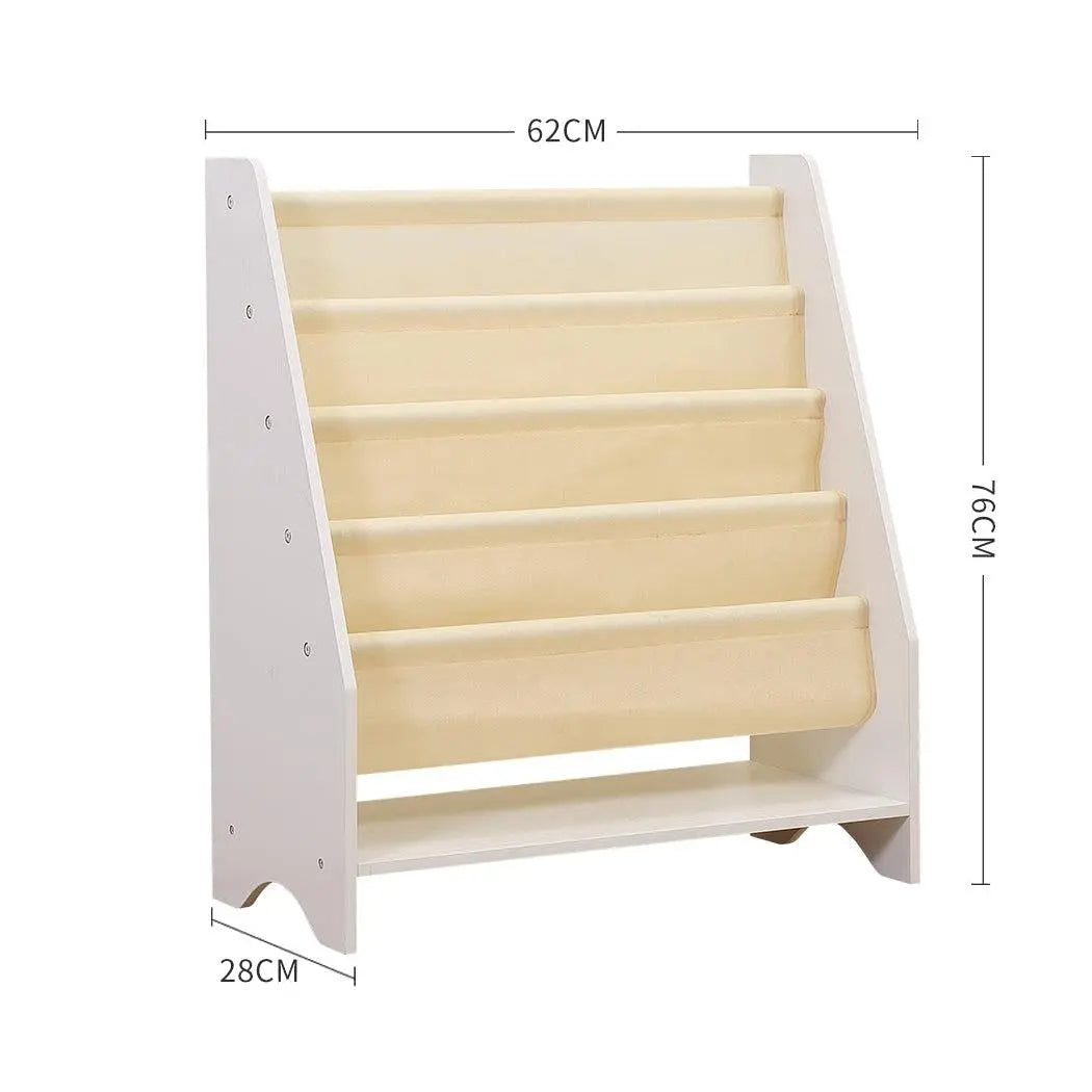 Kids Bookshelf Bookcase Magazine Rack Wooden Organiser Shelf Rack Children Deals499