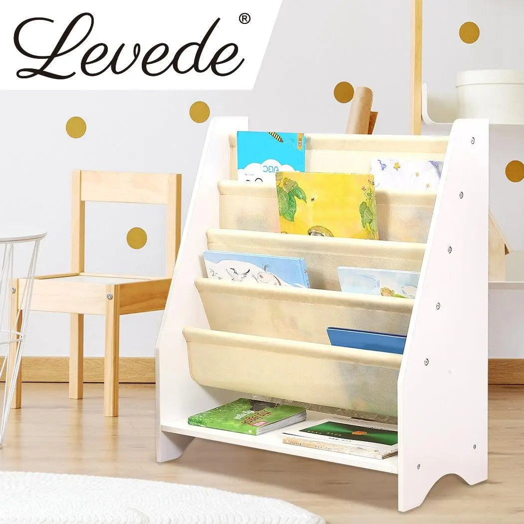 Kids Bookshelf Bookcase Magazine Rack Wooden Organiser Shelf Rack Children Deals499