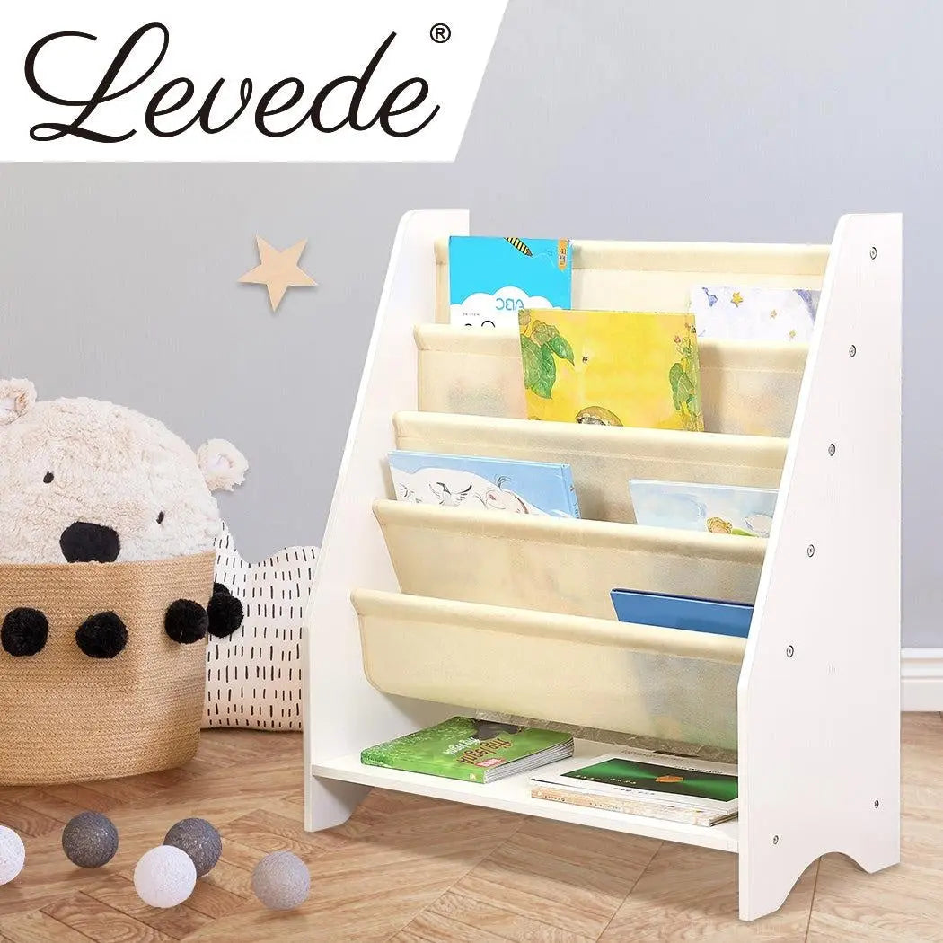 Kids Bookshelf Bookcase Magazine Rack Wooden Organiser Shelf Rack Children Deals499