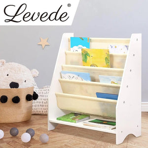 Kids Bookshelf Bookcase Magazine Rack Wooden Organiser Shelf Rack Children Deals499