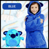 Kids Comfy Blanket Hoodie Ultra Plush Giant Sweatshirt Huggle Fleece Warm Hooded Deals499