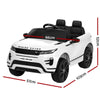 Kids Ride On Car Licensed Land Rover 12V Electric Car Toys Battery Remote White Deals499