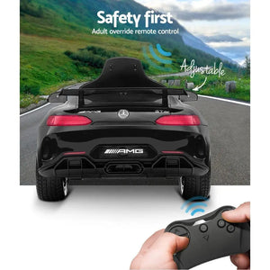 Kids Ride On Car MercedesBenz AMG GT R Electric Black Deals499