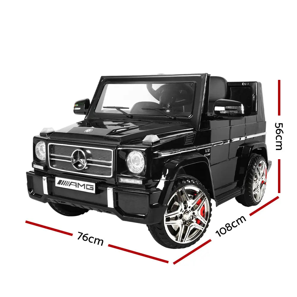 Kids Ride On Car MercedesBenz Licensed G65 12V Electric Black Deals499