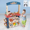 Kids Supermarket Ice Cream Cart Shop Dessert Food Pretend Role Play Set Toy Gift Red Deals499