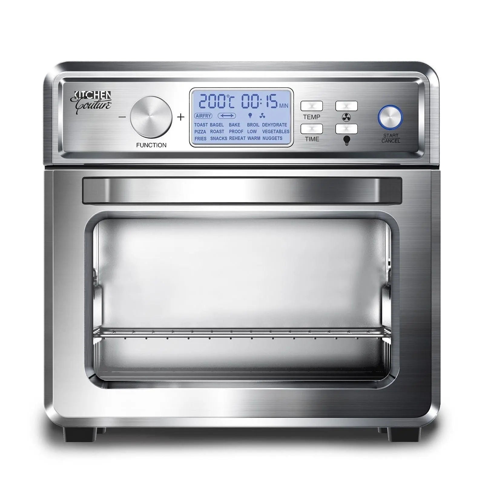Kitchen Couture 24 Litre Air Fryer Multifunctional LCD Digital Display Silver Deals499