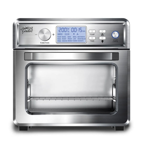 Kitchen Couture 24 Litre Air Fryer Multifunctional LCD Digital Display Silver Deals499