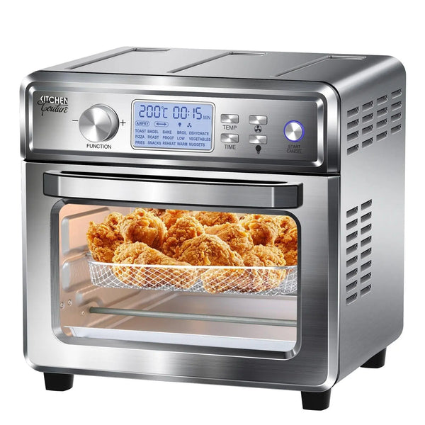 Kitchen Couture 24 Litre Air Fryer Multifunctional LCD Digital Display Silver Deals499