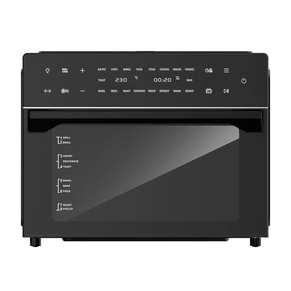 Kitchen Couture 30 Litre Air Fryer Oven 18 Presets 5-in-1 Multifunctional Black Deals499