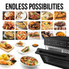 Kitchen Couture 30 Litre Air Fryer Oven 18 Presets 5-in-1 Multifunctional Black Deals499