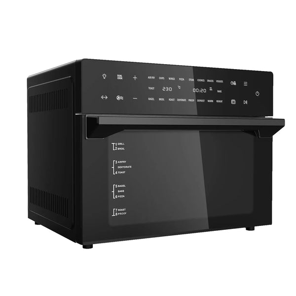 Kitchen Couture 30 Litre Air Fryer Oven 18 Presets 5-in-1 Multifunctional Black Deals499