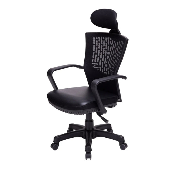 Korean Black Office Chair Ergonomic Chill Deals499